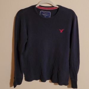 L Blue American Eagle Thermal